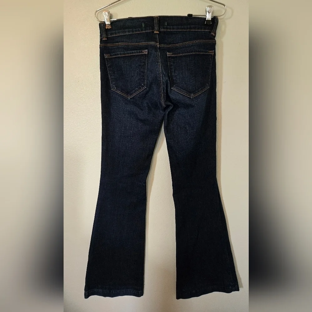 J Brand Flare Dark Wash Low Rise Jeans Size 26